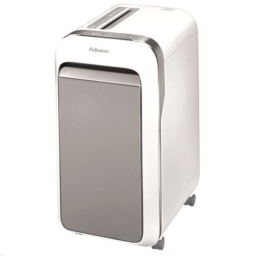 Skartovač Fellowes LX 221 P-5, Cross cut 2x12mm, 20 listů, 30l, Credit Card, bílý - CASHBACK 1200Kč