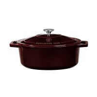 BERLINGERHAUS Pekáč litinový s poklicí 30 cm Burgundy Line BH-6499 (3)