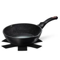 Pánev hluboká s mramorovým povrchem 24 cm Black Rose Collection (12)