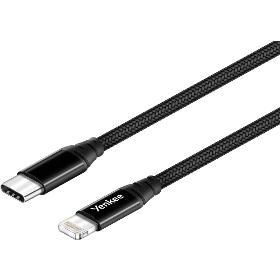 YCU 631 BK USB C / lightning 1m YENKEE