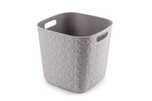 Box Curver Softex Cube 15 l šedý