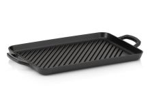 KELA Grilovací deska litinová Calido 35x25 cm černá KL-12469 (3)