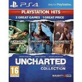 Uncharted Collection set 3 her PS4