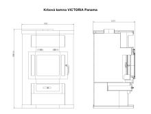 Krbová kamna VICTORIA Panama (2)