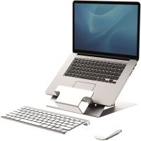 Stojan Fellowes Hylyft pod notebook, 6 pozice výšky, stříbrný, s pouzdrem (5)