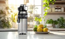 Láhev G21 na pití 1000 ml, šedá (10)