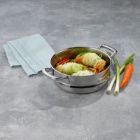 KELA Hrnec napařovací s poklicí nerez 18/10 FLAVORIA 20 cm sada 3 ks KL-10190 (2)