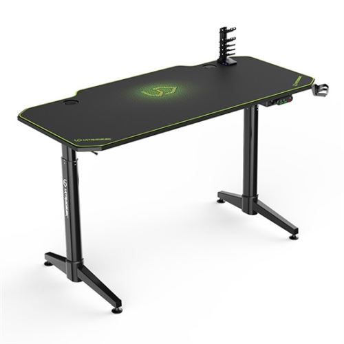 Ultradesk Herní stůl LEVEL GREEN