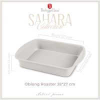 BERLINGERHAUS Pečící plech s titanovým povrchem 35 x 27 cm Shara Collection BH-7914 (2)
