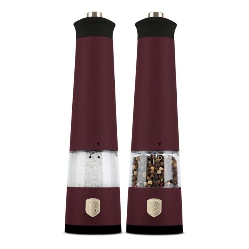 BERLINGERHAUS Mlýnek na pepř a sůl sada 2 ks Leonardo Collection BH-9555