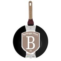 BERLINGERHAUS Pánev WOK s titanovým povrchem a poklicí 28 cm 28 cm Leonardo Nordic Collection BH-8296 (2)