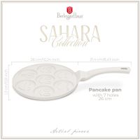 BERLINGERHAUS Lívanečník s titanovým povrchem Smajlíci 26 cm Sahara Collection BH-7792 (4)