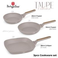 BERLINGERHAUS Sada pánví s titanovým povrchem Taupe Nordic Collection BH-8342 (2)
