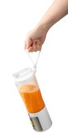 Aku smoothie mixér X-Power to go 120W - bílý - DOMO DO752BL, Příkon:120 W, Objem: 600 ml, USB dobíjení, dlouhá výdrž baterie (21)
