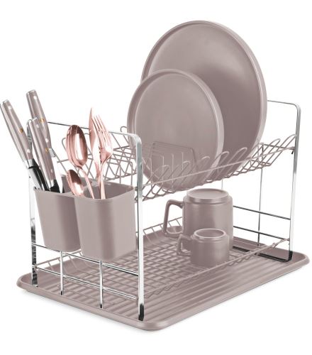 BERLINGERHAUS Odkapávač na nádobí Taupe Collection BH-8596