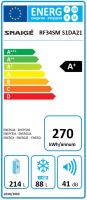 Lednice s mrazákem Snaige RF34SM S1DA21 (1)