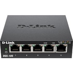 D-Link 10/100/1000 5-port switch DGS-105