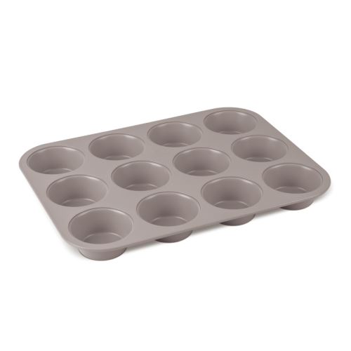 BERLINGERHAUS Forma na muffiny s nepřilnavým povrchem 12 ks Taupe Collection BH-7947