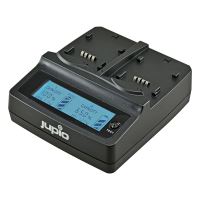 Nabíječka Jupio Duo Charger 45W pro 2 Li-Ion baterie - univerzální  (při použití redukcí) (1)