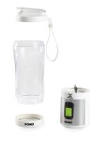 Aku smoothie mixér X-Power to go 120W - bílý - DOMO DO752BL, Příkon:120 W, Objem: 600 ml, USB dobíjení, dlouhá výdrž baterie (13)