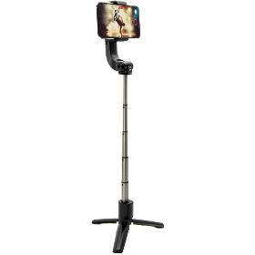 Selfie tyč FIXED Snap Action tripod se stabilizátorem a dálkovou spouští, černá