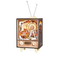 Hračka Robotime 3D dřevěné puzzle Karneval při západu slunce