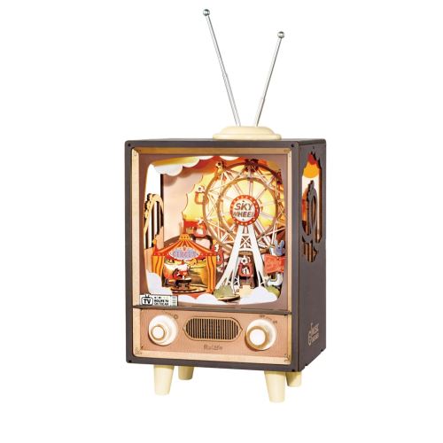 Hračka Robotime 3D dřevěné puzzle Karneval při západu slunce