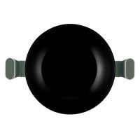 BERLINGERHAUS Pánev wok s poklicí a titanovým povrchem 30 cm Matte Green Collection BH-8160 (2)