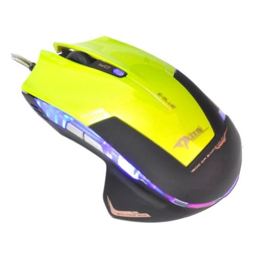 E-Blue Myš Mazer R, 2400DPI,zelená,herní