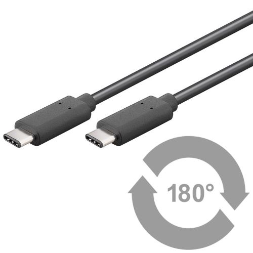 Kabel USB 3.1 konektor C/male - USB 3.1 konektor C/male ,1m