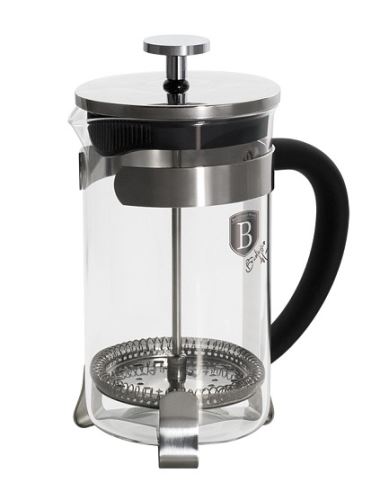 BERLINGERHAUS Konvička na čaj a kávu French Press 350 ml černá BH-1786