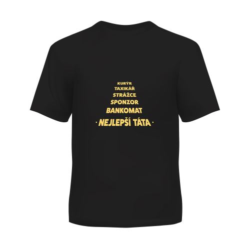 ALBI Pánské tričko - Nejlepší táta, vel. XL