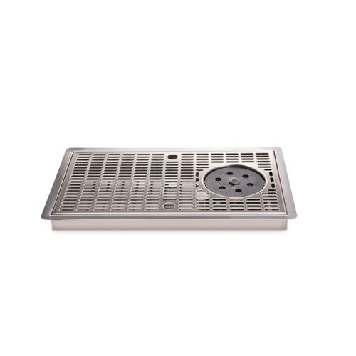 LINDR Odkapní miska zapuštěná 400x220x30mm nerez + ostřik