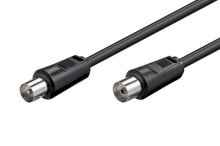 Kabel anténní 75 Ohm, IEC, M-F, 10m Kabel anténní 75 Ohm, IEC, M-F, 10m