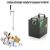 LINDR SODA PYGMY 25 Green Line, 1x stojan Tube