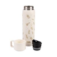 ALBI Bílá termoláhev s hrnkem 500 ml (1)