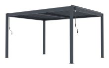 Bioklimatická pergola G21 Austin Premium 4x3 m, antracitová hliníková (11)