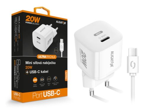 ALI CN mini PD 20W, USB-C kabel CHPD0017