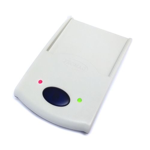 Čtečka Giga PCR-330, RFID čtečka, 125kHz, USB-HID, světlá