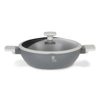 BERLINGERHAUS Pekáč kulatý s poklicí s titanovým povrchem 28 cm Aspen Collection BH-7070 (2)