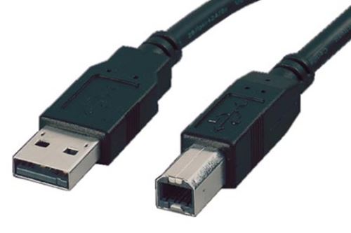 Kabel Roline USB 2.0 A-B 3m, černý