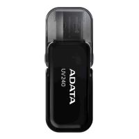 Flashdisk Adata UV240 32GB,  USB 2.0, black, vhodné pro potisk (1)