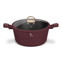 BERLINGERHAUS Kastrol s titanovým povrchem a poklicí 30 cm Leonardo Collection BH-8043 (2)