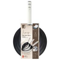 BERGNER Sada pánví s nepřilnavým povrchem LINES 20, 24, 28 cm BG-56096-GY (1)