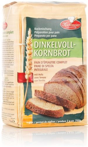 Küchenmeister směs na chleba - celozrnný špaldový chléb 1kg