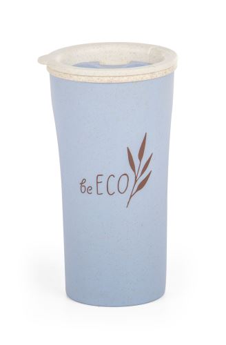 Eko kelímek G21 beECO Latte 450 ml, modrý