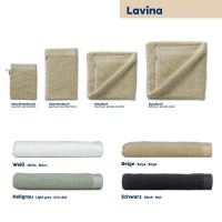 KELA Ručník pro hosty Lavinia 100% bavlna černá 30,0x50,0cm KL-23941 (4)
