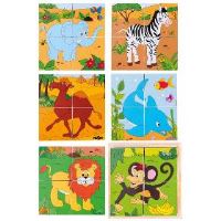 102190921 Kubus 2x2 -Safari WOODY