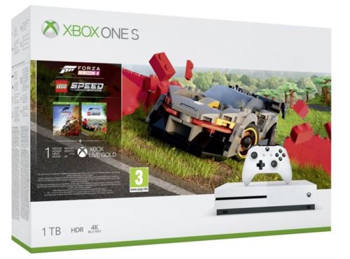 XONE S 1TB + Forza Horizon 4 + Lego DLC