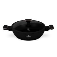 BERLINGERHAUS Pánev hluboká s titanovým povrchem a poklicí 28 cm Black Rose Collection BH-8356 (2)